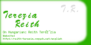 terezia reith business card